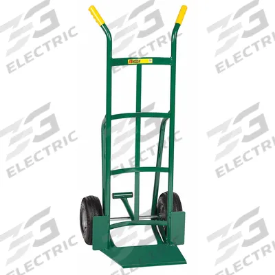 APPROVED VENDOR General Purpose Hand Truck: 800 lb, Dual-Handle Handle, Green, Steel - Easy-Load & Tilt Hand Trucks