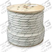 GREENLEE Cable Pulling Rope: 9/16 in Rope Dia., 600 ft Rope Lg., 16,000 lb Max, Nylon/Polyester (MPN 35284). Key specifications — attr531818: GREENLEE; attr534204: Pulling Rope; attr534202: Polyester.