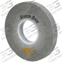SCOTCH-BRITE Convolute Wheel: 12 in Dia x 3 in W, 5 in Arbor, Silicon Carbide, Fine, Hard (9), EP-WL (MPN 7010329358). Key specifications — Series: EP-WL; Brand: SCOTCH-BRITE.