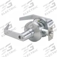 PDQ Door Lockset: Classroom Lever Locksets, Chrome, ADA Compliant, SFIC (MPN GT135PHL626234ASASFL). Key specifications — Ligature Resistance: Not Ligature-Resistant; Brand: PDQ; Lockset Function ANSI Code: F110; Visual Indicator Message: No Message; Lockset Style: Philadelphia; ADA Compliant: Yes; Finish: Satin Chromium-Plated : Zinc.