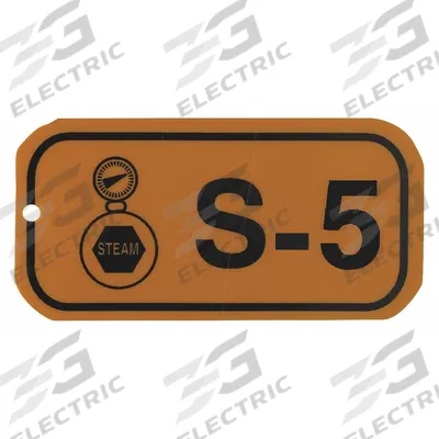 BRADY Lockout Tag: None/ No Header, S-5, Polystyrene, English, Plastic, Holes (MPN 105663) - Safety