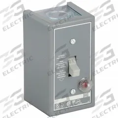SQUARE D Manual Motor Starter: Non-Reversing, 1 Poles, 16 A, Thermal Protection, Toggle Switch (MPN 2510FG1P). Key specifications — Brand: SQUARE D; Thermal Units Required: 1 (Not Included).