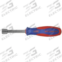 WESTWARD Hollow Round Shank Nut Driver: Straight, SAE, Without Magnetized Tip, Std, 7/16 in Tip Size (MPN 401L38). Key specifications — attr1214485: Round; attr1214505: WESTWARD.