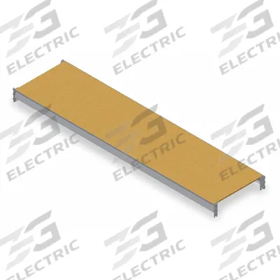 TENNSCO Shelf: 72 in x 48 in, Particleboard - Particleboard Decking Bulk Rack Shelf Kits