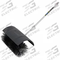 MILWAUKEE Bristle Brush Attachment: 23 1/2 in Overall Wd, 48 3/4 in Overall Lg, 11 5/16 in Dia (MPN 49-16-2741). Key specifications — attr992376: Bristle Brush Attachment.