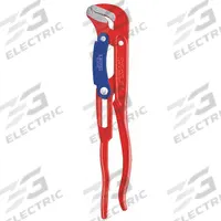KNIPEX Pipe Wrench: Alloy Steel, 2 3/8 in Jaw Capacity, Serrated, 17 in Overall Lg, Plier-Type (MPN 83 60 015). Key specifications — attr309808: Plier-Type; attr309815: Alloy Steel; attr324941: KNIPEX.