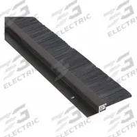 NATIONAL GUARD Door Sweep: Brush Insert, Aluminum, 36 in Lg, 3 1/8 in Wd, Aluminum (MPN G610DKB-36). Key specifications — Brand: NATIONAL GUARD.