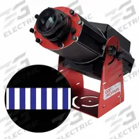 LASERGLOW TECHNOLOGIES Fixed Image Projector: Projector, Lens and Image Template, Blue/White, 300 W (MPN HSV3H140X). Key specifications — Brand: LASERGLOW TECHNOLOGIES; Includes: Mounting Brackets; Laser Color: Blue; Watts: 300 W; Legend/Background Color: White & Blue Zebra Cross; Manufacturer Part Number: HSV3H140X; Product Type: Projector, Lens and Image Template.