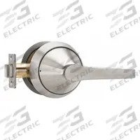 MARKS USA Door Lockset: Passage Lever Locksets, Stainless Steel, ADA Compliant, Ligature-Resistant (MPN 195SSNB/32D). Key specifications — Ligature Resistance: Ligature-Resistant; Brand: MARKS USA; Lockset Function ANSI Code: F111; Visual Indicator Message: No Message; Lockset Style: 1SS19; ADA Compliant: Yes; Finish: Satin Stainless Steel : Stainless Steel.