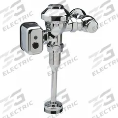ZURN Automatic Flush Valve: Aquaflush®, 0.5 gpf Gallons per Flush, Electric, 10 in Rough-In, Exposed (MPN ZEMS6003-EWS.0001). Key specifications — Spud Location: Top; Brand: ZURN.