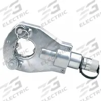 GREENLEE Remote Powered Crimping Head: Quad Point, 750 kcmil Max Copper, 750 kcmil Max Aluminum (MPN RK06FT). Key specifications — attr664980: GREENLEE; attr664997: Remote Hydraulic Crimping Tool; attr664981: Quad Point; attr666526: 3/8 in Male Screw-Type Coupler; attr664982: Greenlee.