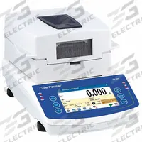 COLE-PARMER Moisture Balance: 210 g Max Capacity, 160°C to 160°C, Infrared, Ethernet/RS-232/USB/WiFi (MPN 1010044). Key specifications — Display Type: Touchscreen; Brand: COLE-PARMER; Interface: RS-232; Moisture Measurement Repeatability: +/- 0.01 % to +/- 0.05 %; Readability: 0.001 g.