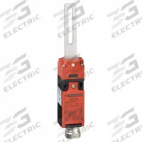 TELEMECANIQUE SENSORS Safety Interlock Switch: XCSPL Series, 1NO/1NC, Straight, Straight Hinge (MPN XCSPL553). Key specifications — Brand: TELEMECANIQUE SENSORS; Manufacturer Part Number: XCSPL553; Actuating Key Type: Flat; Series: XCSPL; Terminal Connection Type: 1/2 in NPT Conduit.