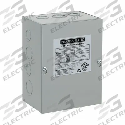 PHASE-A-MATIC Voltage Stabilizer: Single Phase, 230 V, 13.9 A Max Current - Voltage Stabilizers