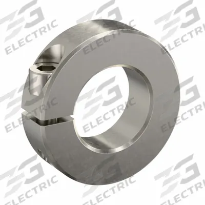 RULAND MANUFACTURING Shaft Collar: 1-Piece, Inch, Round, Clamp-On, 15/16 in Bore Dia - Stainless Steel Shaft Collars