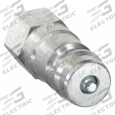 Parker Hydraulic Quick Connect Hose Coupling: 1/4 in Coupling Size, Steel - 6600 Series Hydraulic Quick-Connect Coupling Plugs