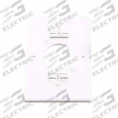 JOHNSON CONTROLS Wall Cover Plate: Johnson Controls, 787AD7, Vertical / Rectangle - Wall Cover Plates