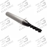 WIDIA HANITA Corner Radius End Mill: Carbide, AlTiN Coated, 4 Flute, 25 mm Mill Dia, 50 mm LOC (MPN 4X0EM25008RKT WS15PE)