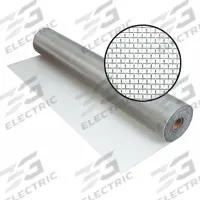 PHIFER Replacement Screen: Aluminum, Silver, 18 x 16 Mesh Size, 6 ft Wd, 100 ft Lg, 0.01 in Wire Dia (MPN 3000742). Key specifications — Brand: PHIFER; Color: Silver; Mesh Size: 18 x 16.