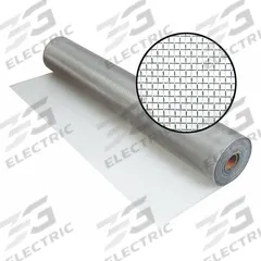 PHIFER Replacement Screen: Aluminum, Silver, 18 x 16 Mesh Size, 6 ft Wd, 100 ft Lg, 0.01 in Wire Dia (MPN 3000742). Key specifications — Brand: PHIFER; Color: Silver; Mesh Size: 18 x 16.