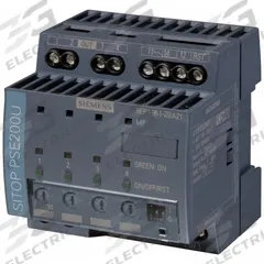 SIEMENS Selectivity Module: SITOP, 10 W Power Rating - Real, 24V DC, 24V DC, 10 A Output Current (MPN 6EP1961-2BA21). Key specifications — Accessory Type: Selectivity Module; Compatible with Series: SITOP; Input Voltage: 24V DC; Mounting: DIN Rail; Output Voltage: 24V DC; Brand: SIEMENS.