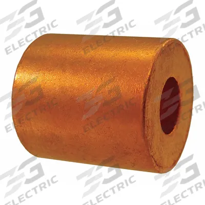 LOOS Wire Rope Stop Sleeve: Stop Sleeve, Swage, 3/8 in Compatible Rope Dia, Galvanized Steel - Stop Sleeves