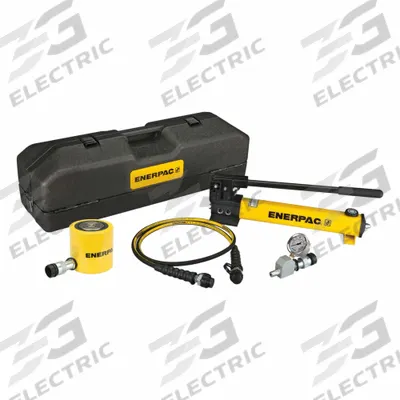 ENERPAC Hydraulic Cylinder and Hand Pump Set: 48 ton Cylinder Nominal Capacity, RCS501 - Lifting Sets