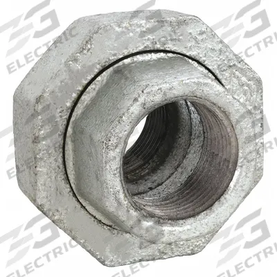 APPROVED VENDOR Metal Pipe Straight: Union, 3/4 in x 3/4 in, Malleable Iron (MPN 1LBT2) - Medium-Pressure Threaded Pipe Fittings