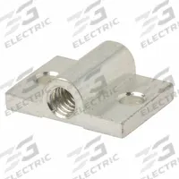 APPROVED VENDOR Spring Plunger Mounting Base: Steel, For #8-32 Thread (MPN Z0377). Key specifications — Brand: APPROVED VENDOR; Manufacturer Part Number: Z0377; Overall Length: 0.69 in; Overall Width: 0.5 in; Overall Height: 0.25 in; Base Height: 0.09 in; Mounting Hole Diameter: 1/8 in.