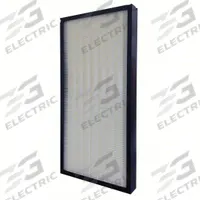 GRAINGER Minipleat Air Filter: 16 in x 25 in x 2 in, Synthetic, Plastic, No Header, MERV 15 (MPN 911TE6). Key specifications — Brand: GRAINGER; Frame or Header Material: Plastic; Media Material: Synthetic.