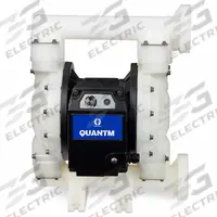 GRACO Electric Diaphragm Pump: Polypropylene Body, 2 in Fluid Connection Size, Flange Connection (MPN TE120-1303). Key specifications — Nameplate Voltage: 380-480V AC; Brand: GRACO; Diaphragm Material: PTFE with Santoprene Backing; Check Valve Material: PTFE; Seat Material: PP.