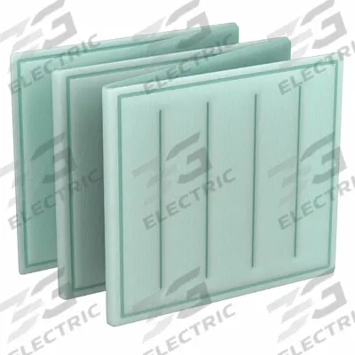 GRAINGER Link Air Filter: 16 in x 16 in x 1 in, 16 in Section Wd, 5 Sections, 2 Ply - MERV 8 Link Air Filters