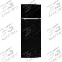 DANBY Refrigerator: Black, 7.4 cu ft Total Capacity, 4 Shelves, Energy Star Certified (MPN DPF074B2BDB-6). Key specifications — attr440565: 3-Prong; attr440554: No; attr440533: Black; attr440537: Automatic; attr440583: 115V; attr440543: Yes; attr440540: Swing; attr440532: DANBY.