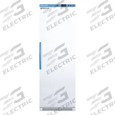 ACCUCOLD Lab Refrigerator: 15 cu ft, Upright, 2°C to 10°C, 24 3/8 in Overall Dp - General Purpose Lab Refrigerators