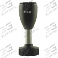 EATON Mounting Base: Tower Light Base, For SL7, 27 1/2 in Overall Ht, 2 3/4 in Overall Dia (MPN SL7-CB-400). Key specifications — Brand: EATON; Compatible with Series: SL7; Connection Type: Spring-Loaded Terminal; Housing Color: Black; IP Rating: IP66; Mounting Location: Threaded Mount; Manufacturer Part Number: SL7-CB-400; Includes: Plastic Feet.