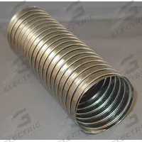 DAYCO Metal Exhaust: 5 in Hose Inside Dia., 18 in Hose Lg, 304 Stainless Steel, Silver (MPN WFF-518). Key specifications — Hose Tube Material: 304 Stainless Steel.