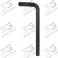 WESTWARD Hex Key: 0 Ball Ends, 7 mm Tip Size, Metric, Short, Alloy Steel, Black Oxide, L, 2 Tips (MPN 54TU81). Key specifications — attr1205521: WESTWARD; attr1205526: Black Oxide.