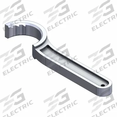 SMC Spanner Wrench: 18 mm Overall Lg - Compression Fitting Tools