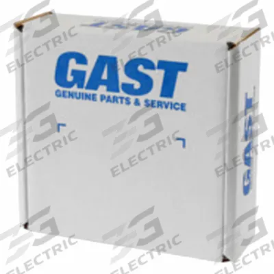 GAST Inlet Vacuum Filter: 8 3/4 in Outside Dia, Screw On Connection - Inlet Filters with Covers for Regenerative Blowers