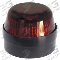 EATON Pilot Light Lens: 30 mm Panel Mounting Hole Dia, Amber, Fresnel, Incandescent/LED, E34 (MPN E34G9). Key specifications — Brand: EATON; Compatible with Series: E34; Lens Material: Glass.