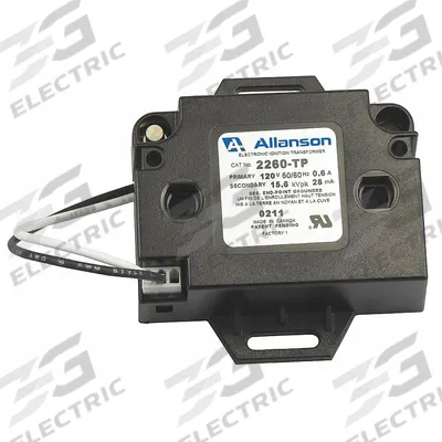 Allanson Hot Water and Steam Boiler Burner Ignitor: Universal, Surface Mount, 28 mA Amperage - Ignitors for Oil Burners