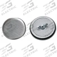 HOFFMAN Pushbutton Hole Seal: Stainless Steel, 22.5 mm Conduit Hole Size, For 0.88 in Hole Dia - Max (MPN ASPBGSS). Key specifications — Color: Unpainted; Brand: HOFFMAN; Finish: Polished; For Hole Type: Push Buttons; Includes: Oil Resistant Gasket; Material: 304 Stainless Steel; NEMA Enclosure Rating: 3R.
