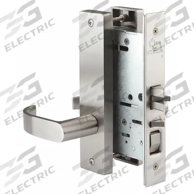 PDQ Door Lockset: Classroom Security Lever Locksets, Stainless Steel, ADA Compliant - Electric Lever Locksets