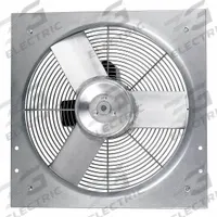 Exhaust Fan: Direct Drive, 16 in Blade, 1/4 hp, 2,883 cfm, 115/230V AC, 1 ph, Totally Enclosed (MPN 10D964). Key specifications — Frame Finish: Galvanized; Assembled: Assembled; Brand: DAYTON; Nameplate Voltage: 115/230V AC; Frame Material: Steel; Guard Type: Intake; Method of Construction: Stamped; Motor Insulation: Class B.