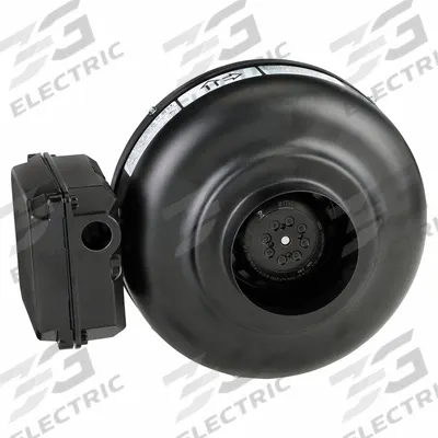 SOLER & PALAU In-Line Duct Fan: 206 cfm Max., 5 in Duct, 85 W, 120V AC, 1 Ph, IP44 - General Purpose Inline Duct Fans