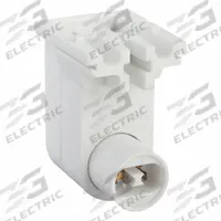 LEVITON Lampholder: Lamp Holder, Recessed Double Contact (R17d), 2 1/2 in Overall Lg, 660 W Watt (MPN 13464). Key specifications — attr234509: Recessed Double Contact (R17d); attr234515: 600V AC; attr327041: Lamp Holder; attr239872: LEVITON; attr234516: White; attr234535: Pedestal Style.