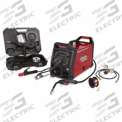 LINCOLN ELECTRIC Multiprocess Welder: Power MIG 215 MPi, DC - Lincoln Power MIG MP