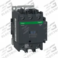 SCHNEIDER IEC Magnetic Contactor: Non-Reversing, 3 Poles, 3NO Contacts, 95 A, 120V AC Coil (MPN LC1D95G7). Key specifications — Brand: SCHNEIDER; Integrated Surge Suppression: No.