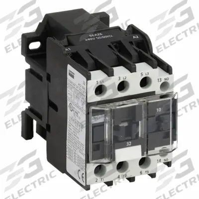 Dayton Magnetic Contactor: Non-Reversing, 3 Poles, 3NO Contacts, 32 A - Non-Reversing IEC Contactors