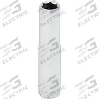 WESTWARD Socket: Metric, 1/4 in Drive Size, 5.5 mm Socket Size, 6-Point, Deep, Chrome, Socket (MPN 53YR33). Key specifications — attr1204417: WESTWARD; attr1204392: Chrome.
